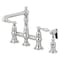 Kingston Brass KS7271ALBS Kitchen Faucet W/ Side Sprayer, Polished Chrome KS7271ALBS - alternate 1